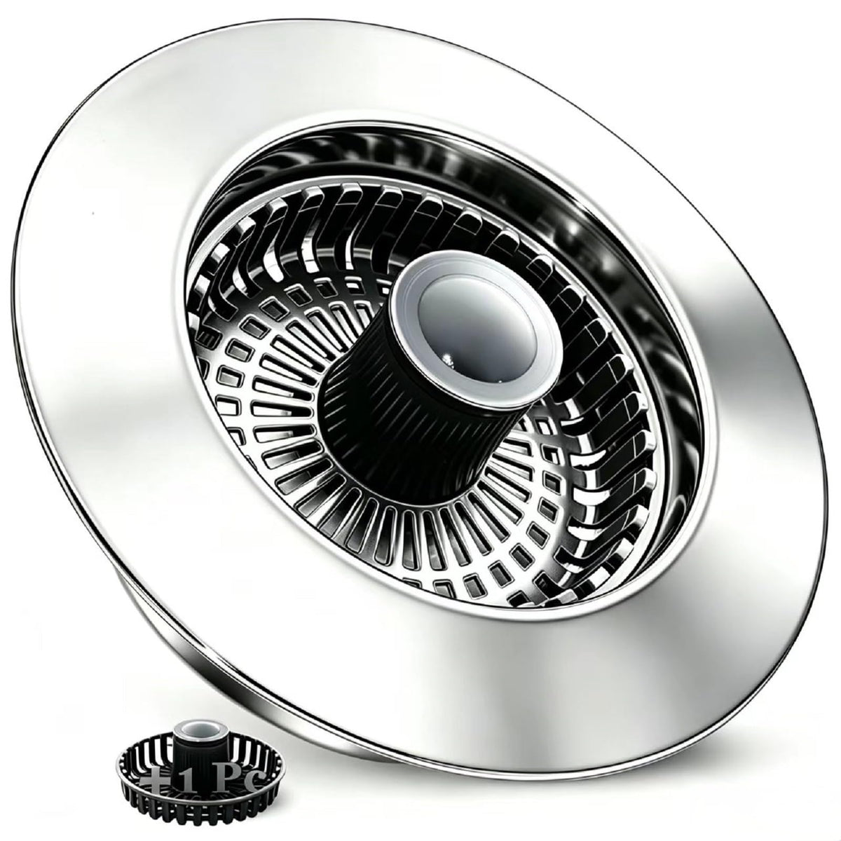 BAOLSLS 3 in 1 Kitchen Sink Stopper, Pop Up Kitchen Sink Drain Strainer