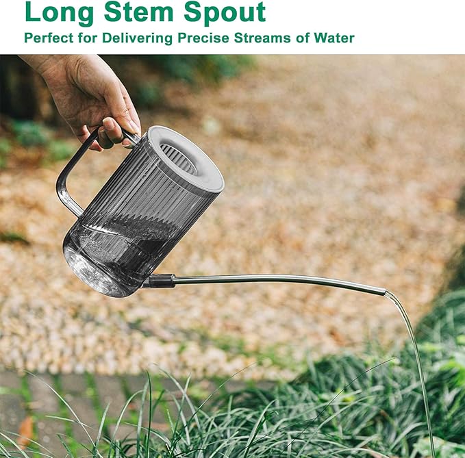 Indoor Plant Watering Can(34oz), Watering Can for Indoor Plants, Flowers, Succulents, with Plant Mister Spray Bottle(10oz)