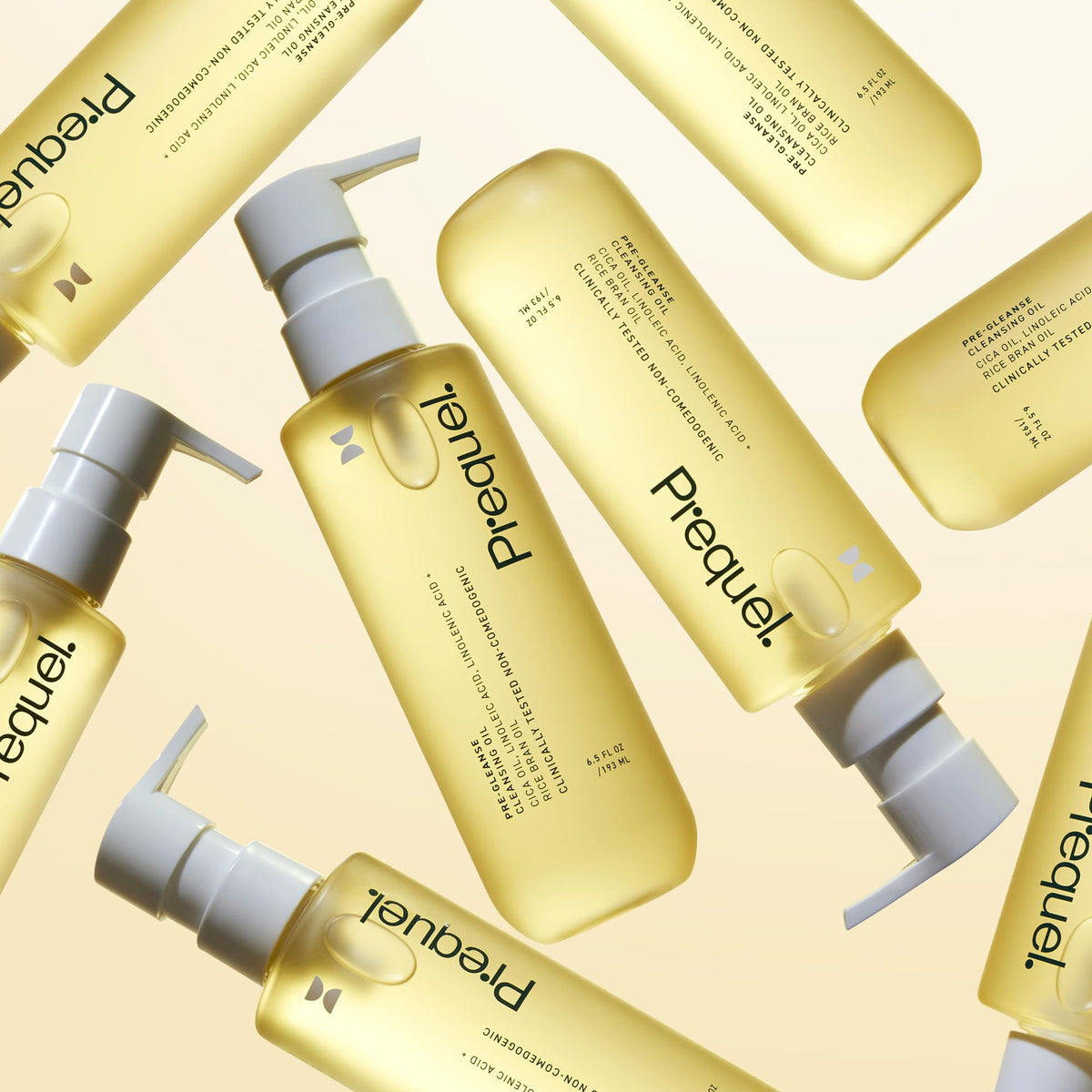 Prequel Skin Cleansing Oil - Face Makeup Remover Double Cleanser With Cica