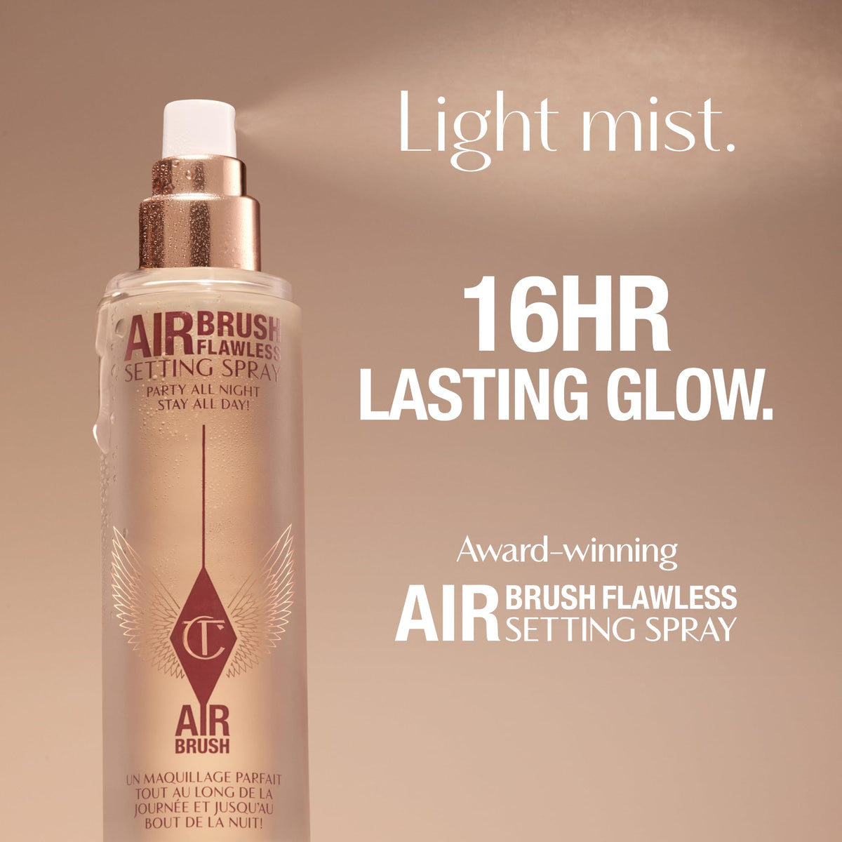 Charlotte Tilbury Airbrush Flawless Setting Spray - Hydrating & Waterproof