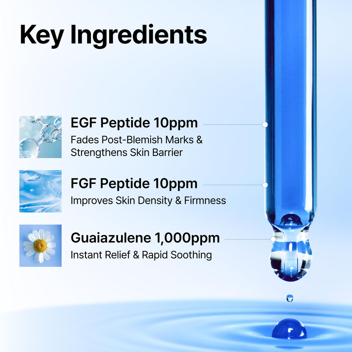 DearKlairs EGF Serum - Blue Youth Activating Drop, 1.69 Fl Oz