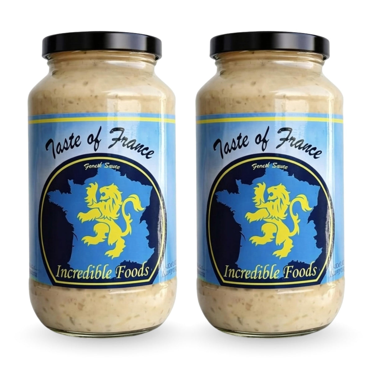 Incredible Food Pasta Sauce - Handcrafted French Cooking Sauce - Creamy, Slightly Sweet Authentic Gourmet Sauce - Gluten-Free - For Pasta, Rice & More