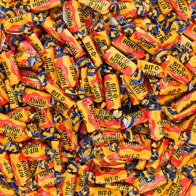 Old-Fashioned Candy Mix 1.5 lb Bulk Bag - Bit O Honey and Mary Jane Candy with Tootsie Rolls, Nostalgic Individually Wrapped Assorted Candy