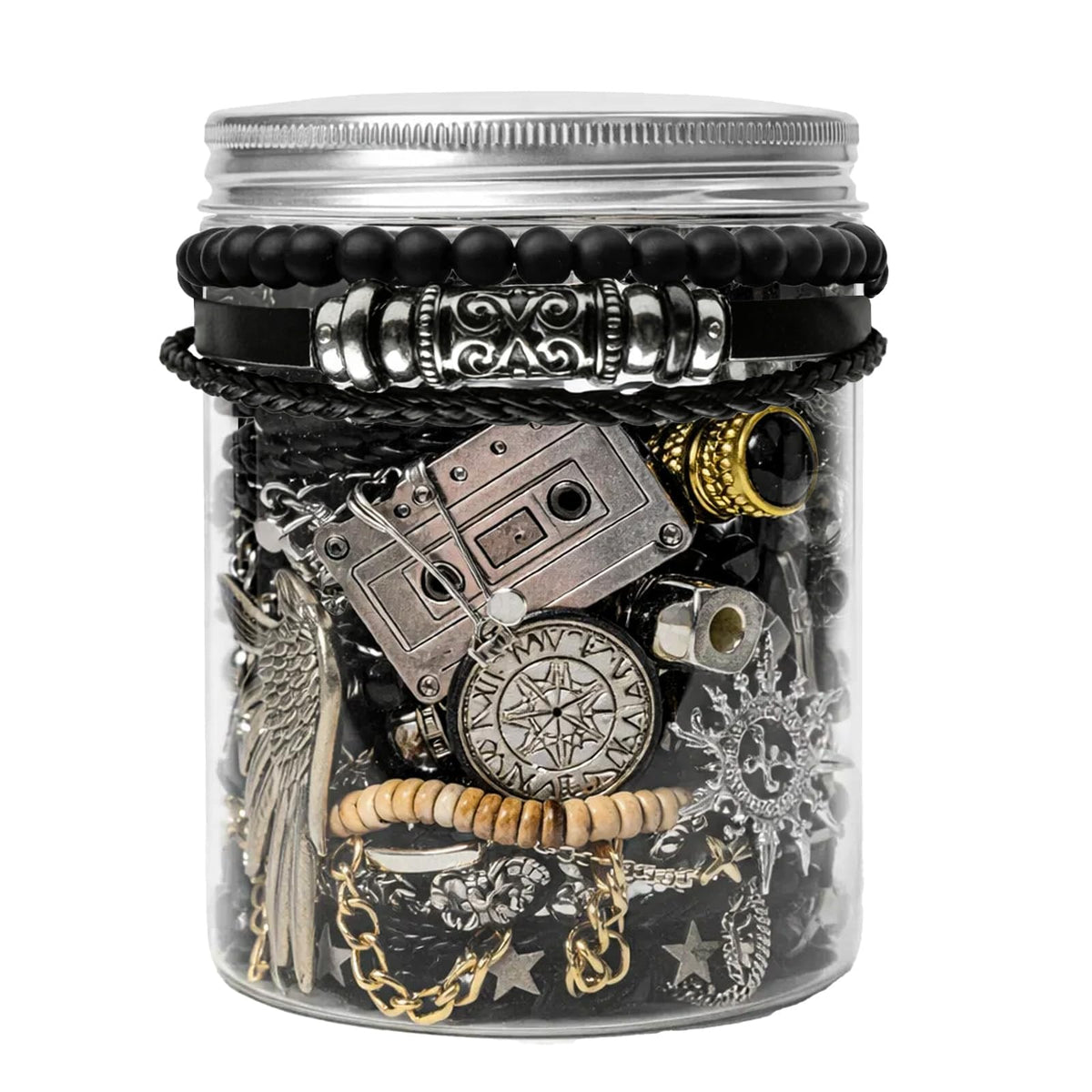 SMUOBT Mystery Jewelry Jar Box Set, Surprise Jewelry Gift for Women