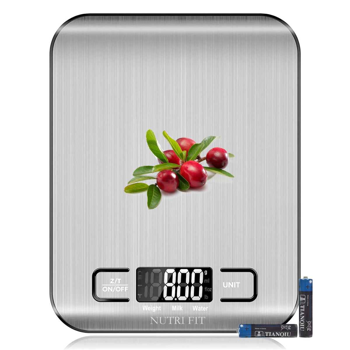 NUTRI FIT Food Scale Kitchen Scales Digital Weight Grams Oz for Weight Loss