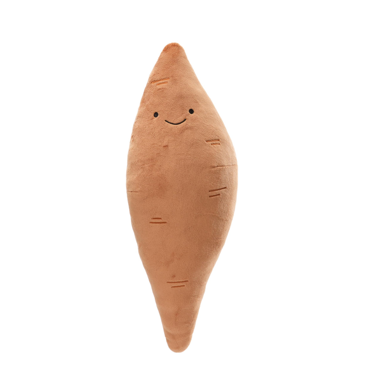 WEIGEDU Sweet Potato Stuffed Animal Plush Toy, Brown, 18.9 Inch