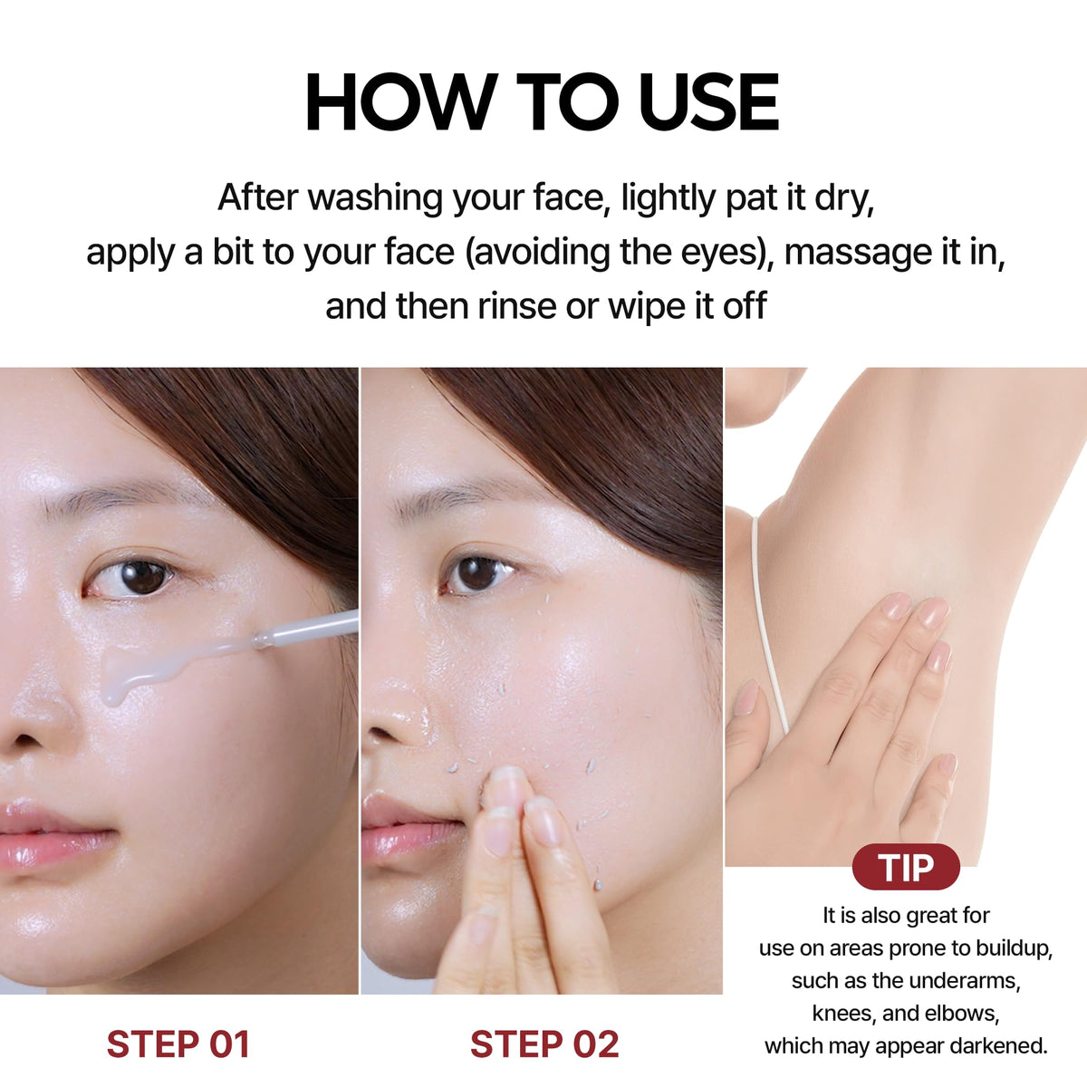 Dr.Melaxin Peel Shot Glow White Rice Peeling Ampoule with Rice Extract & AHA BHA, Brightening & Gentle Exfoliating Serum for Sebum Control, Niacinamide & Hyaluronic Acid, Korean Skincare, 2.71 fl.oz
