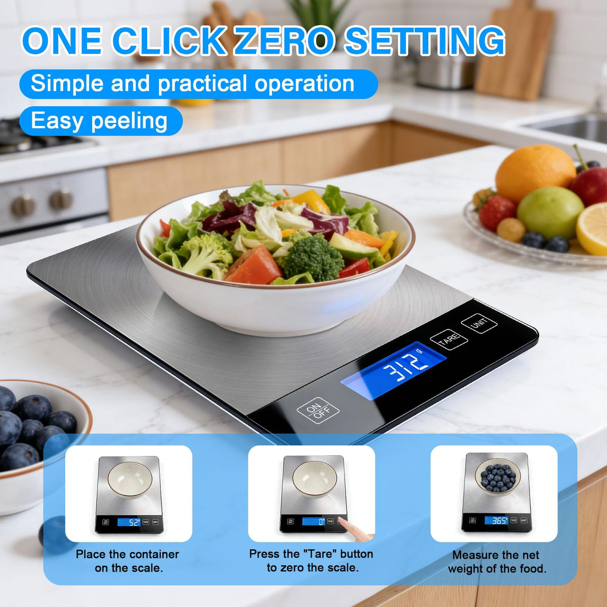 33lb Digital Kitchen Food Scale