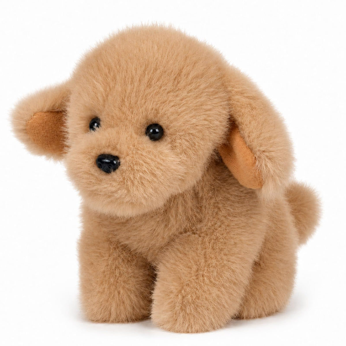 Mushymallow Sitting Dog Stuffed Animal Soft Dog Plush Toy, Golden