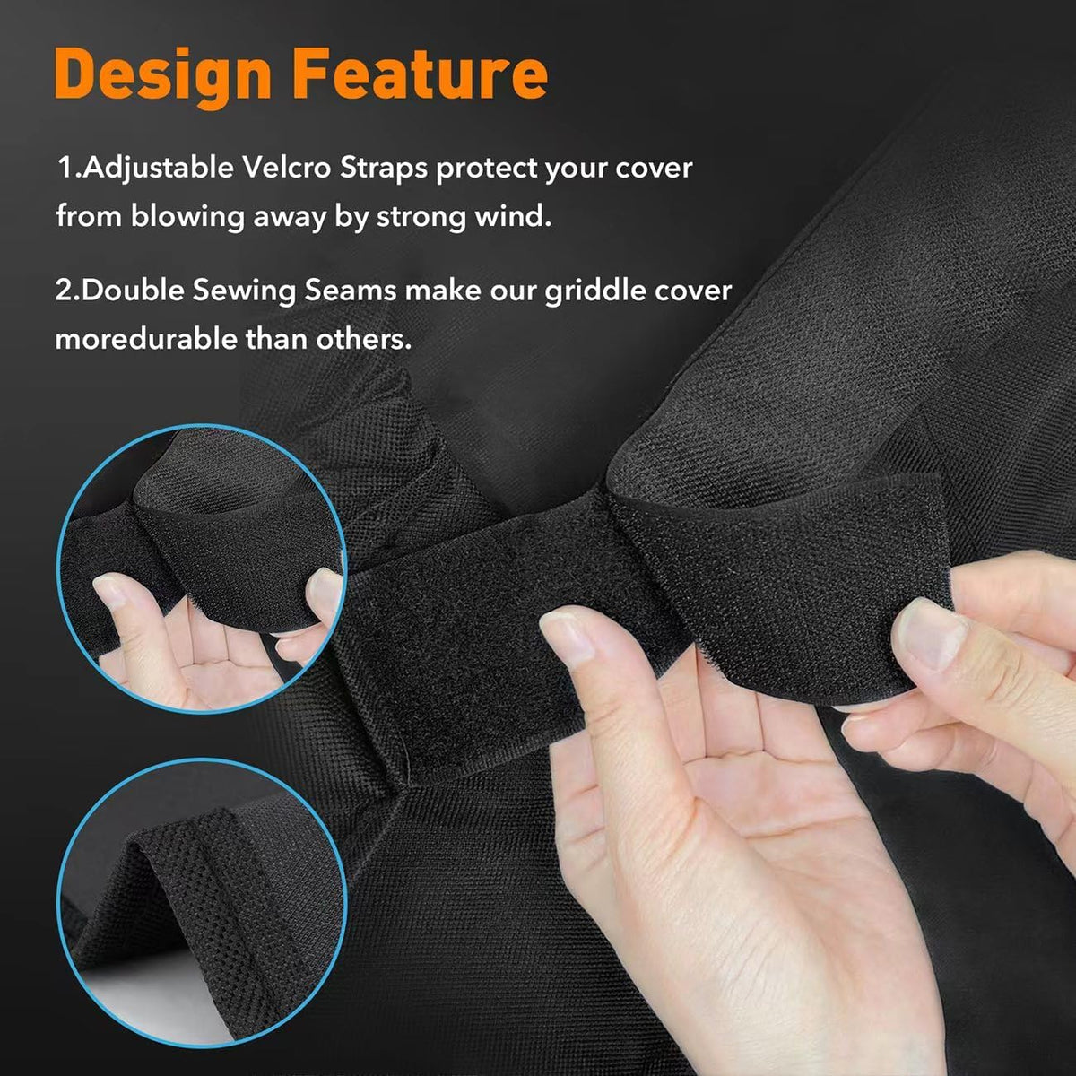 ZBXFCSH Heavy Duty Replacement Grill Cover Compatible with Z Grills 1000 Series 1000D/10002B Pellet Grill and Smoker