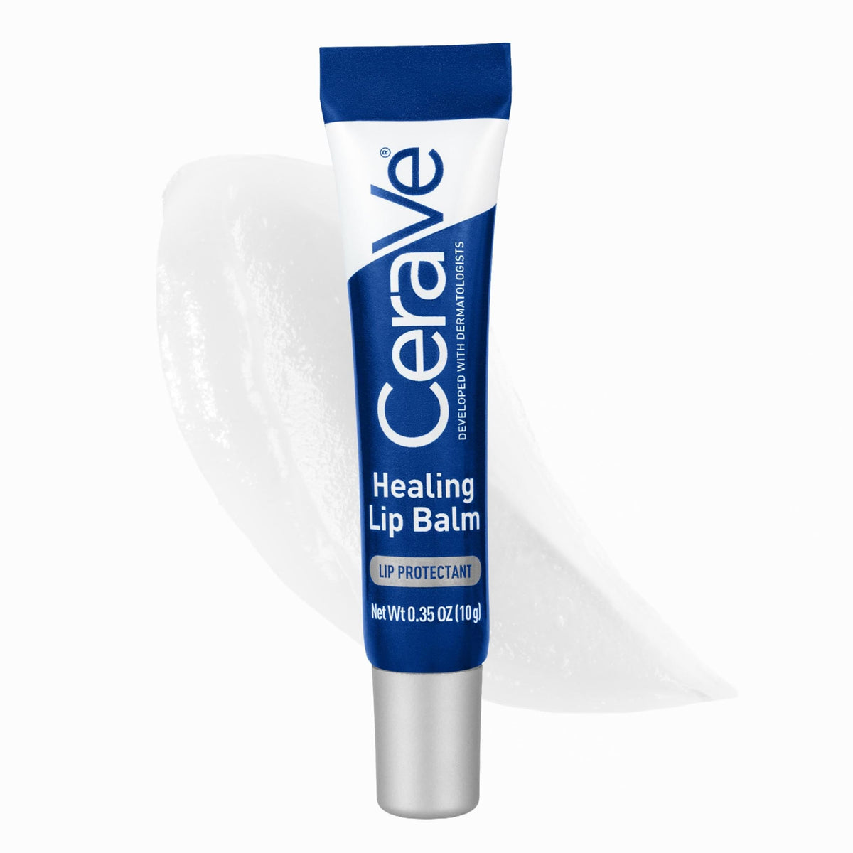 CeraVe Healing Lip Balm, Hydrating Hyaluronic Acid Lip Treatment, 0.7oz