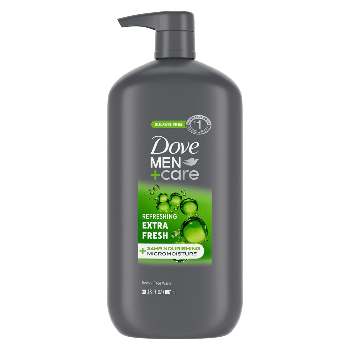 DOVE MEN + CARE Body & Face Wash Refreshing Extra Fresh Men's Body 30 oz