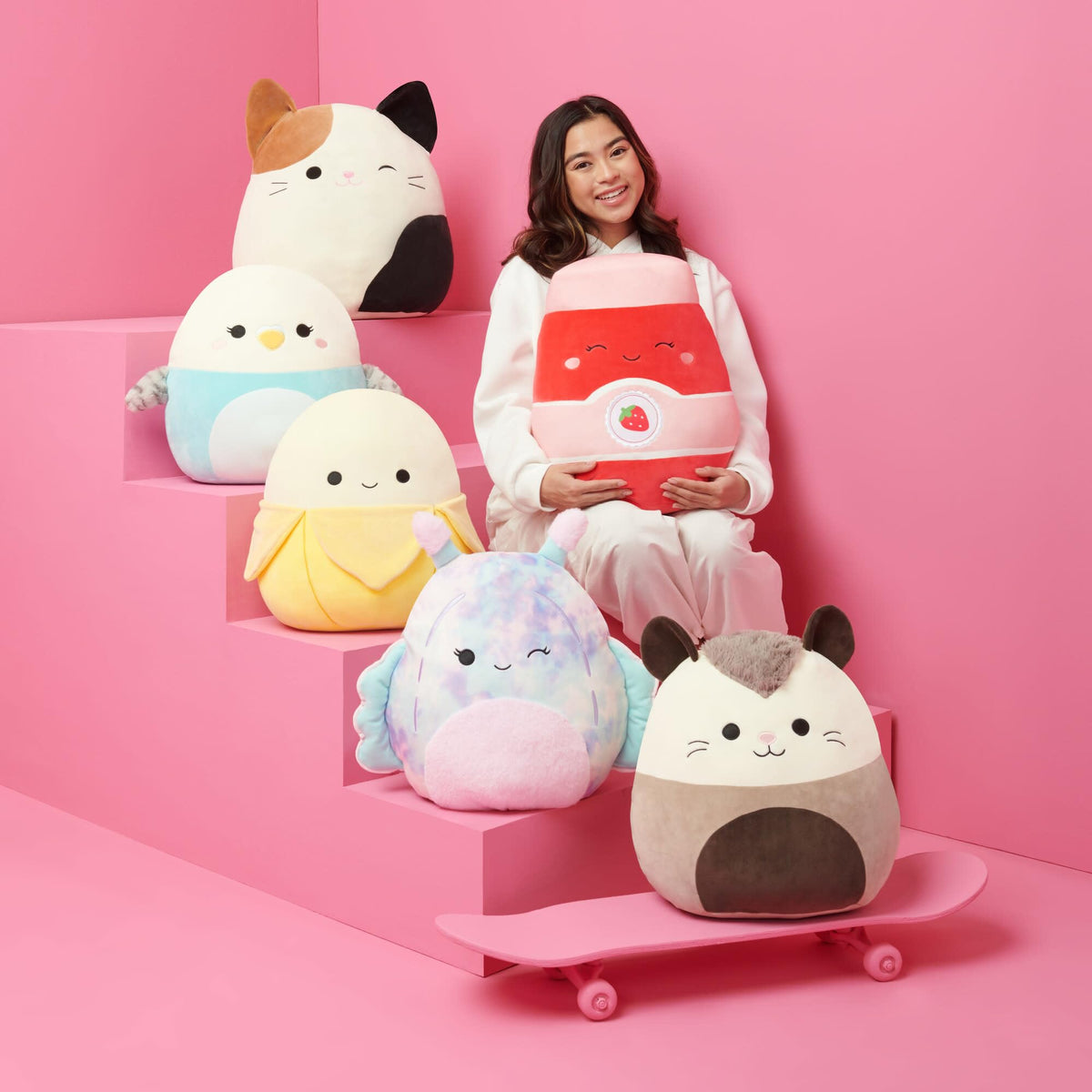 Squishmallows Original 12in Bluey Plush – Official Jazwares Plush (Medium-Sized)
