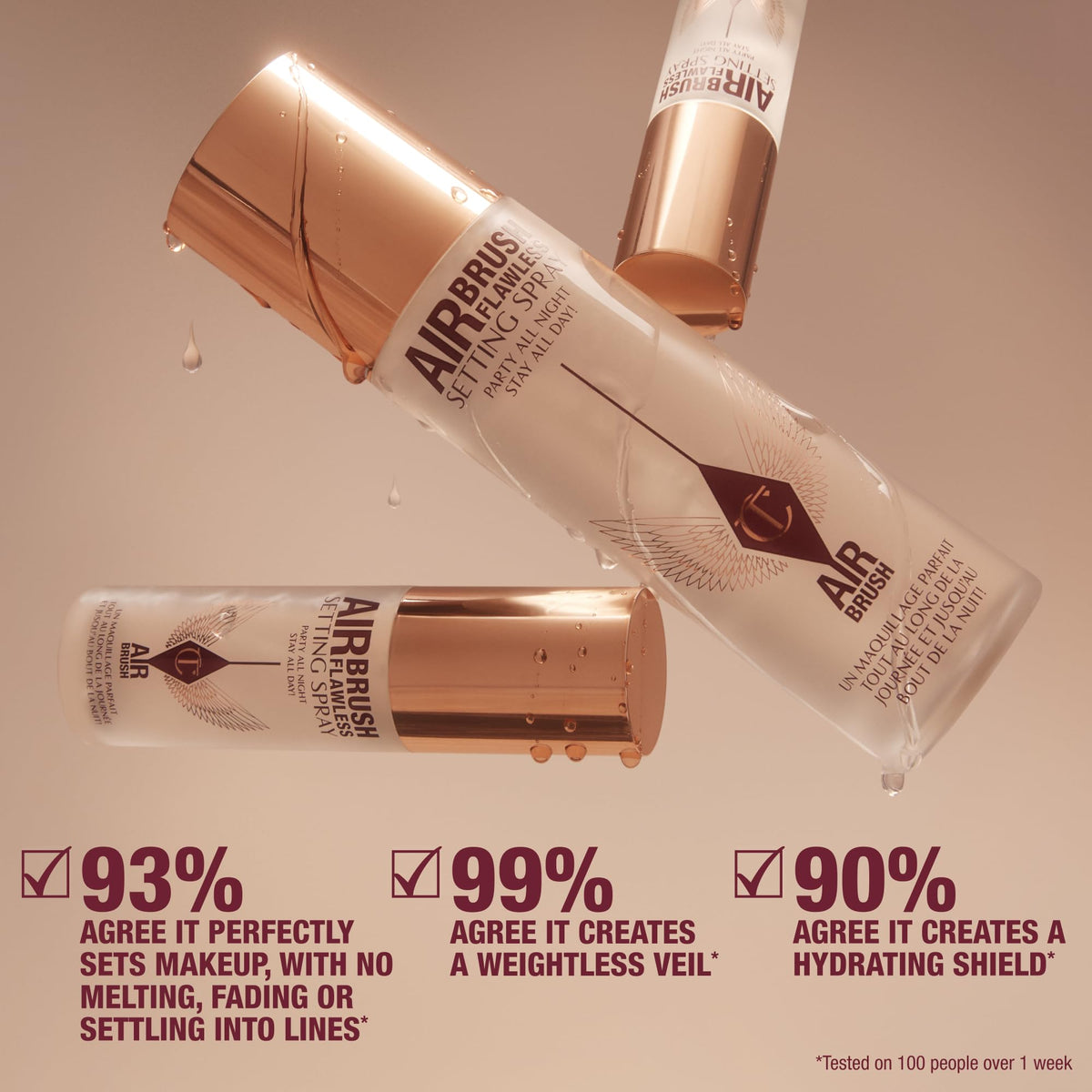 Charlotte Tilbury Airbrush Flawless Setting Spray - Hydrating & Waterproof