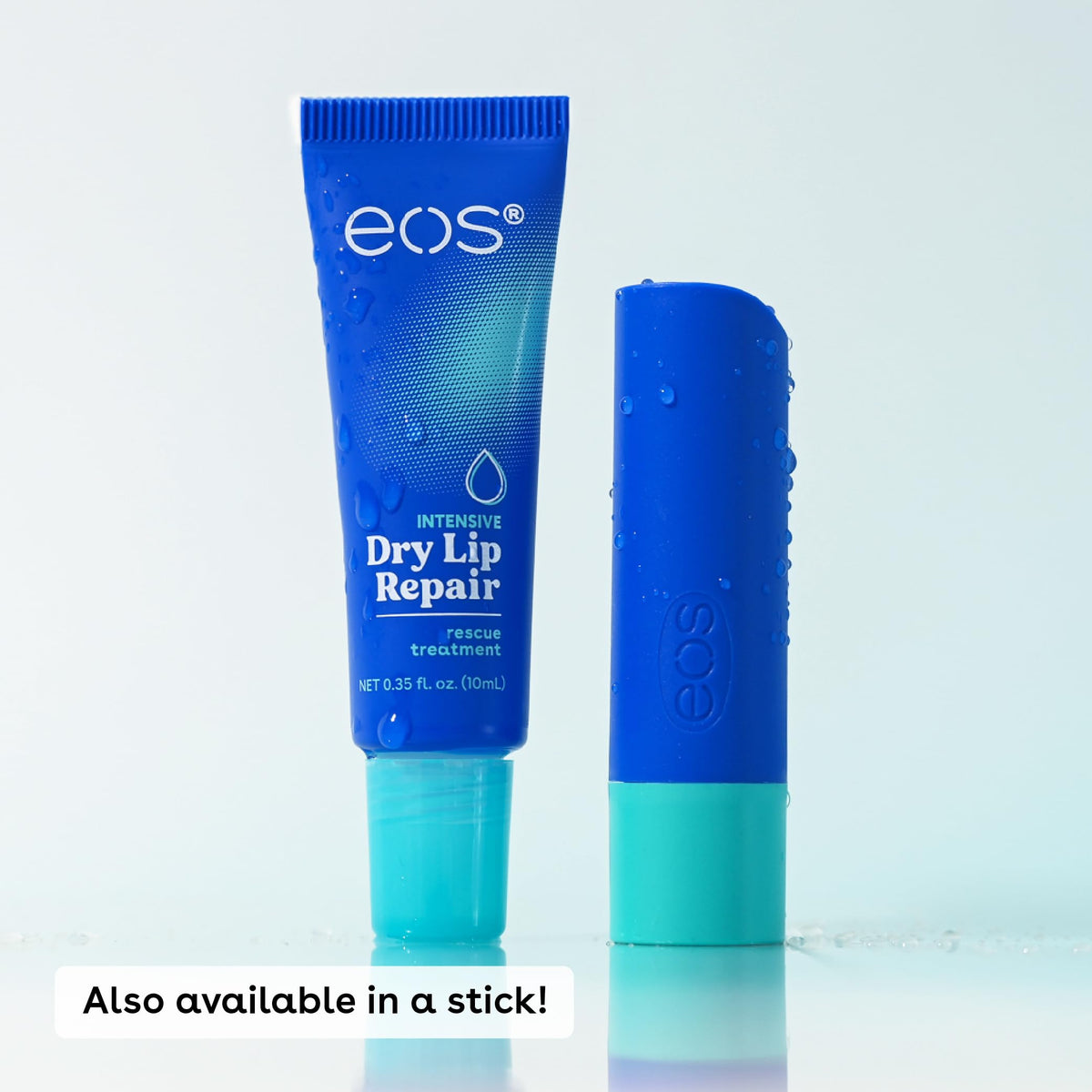 eos The Hero Lip Repair- Strawberry Extract, for Dry Skin, 0.35 oz, 2-Pack