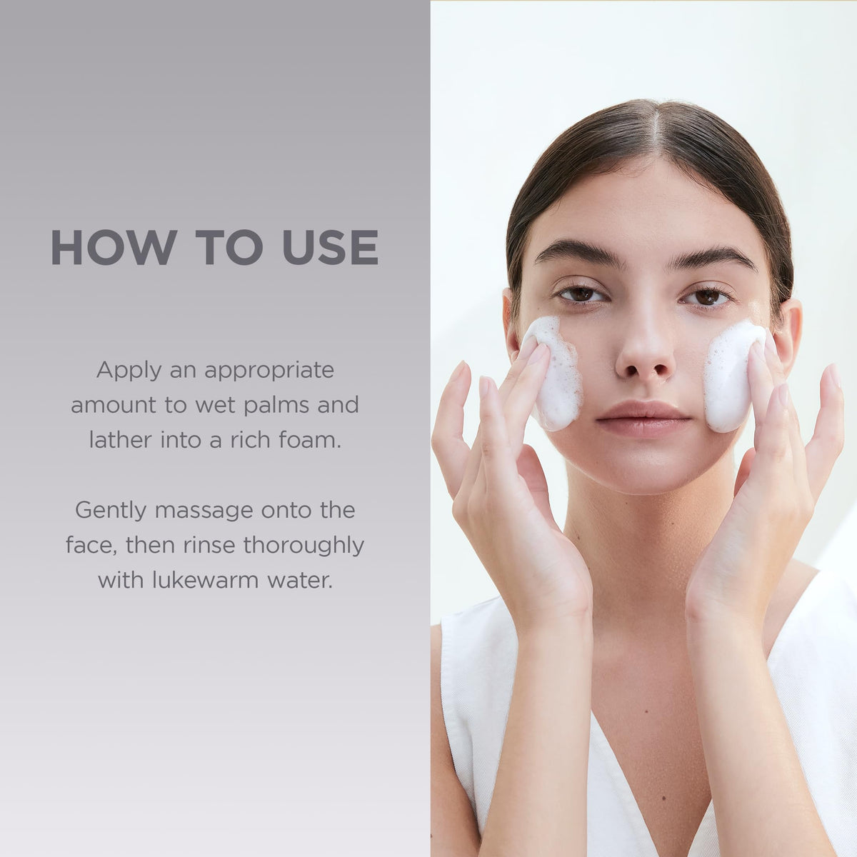 SKIN1004 Tone Balancing Cleansing Gel Foam, 125ml, Makeup Remover & Face Cleanser with Madagascar Centella Asiatica & MadeWhite, Korean Hydrating Gel Facial Cleanser, Korean Skincare