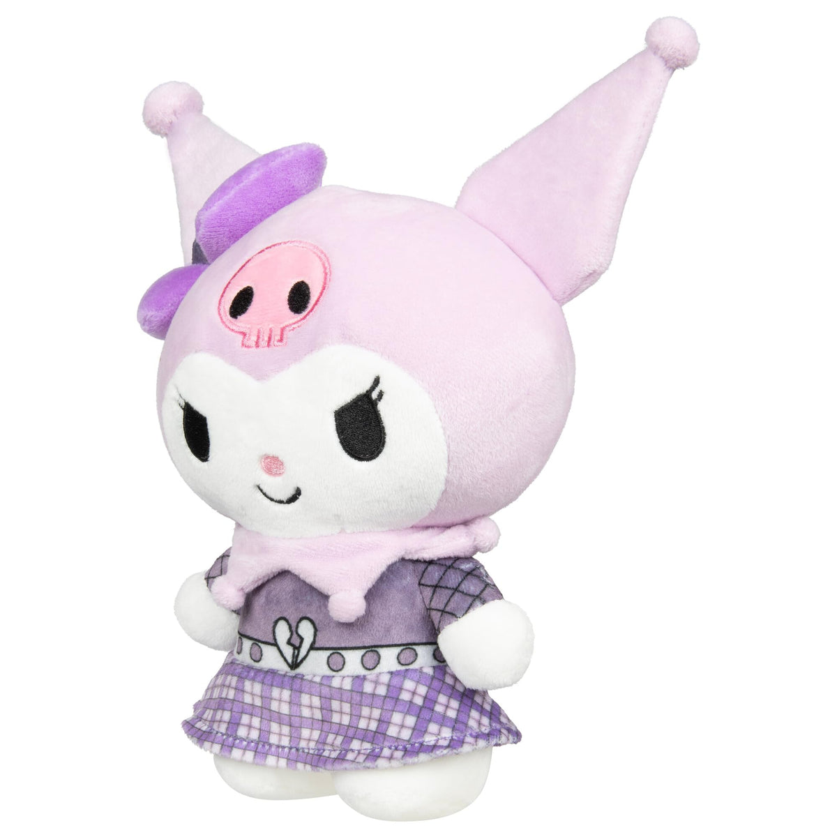 Jazwares Hello Kitty and Friends Series 2, Kuromi Punks Plush - Officially Licensed Sanrio Product from Ages 6+