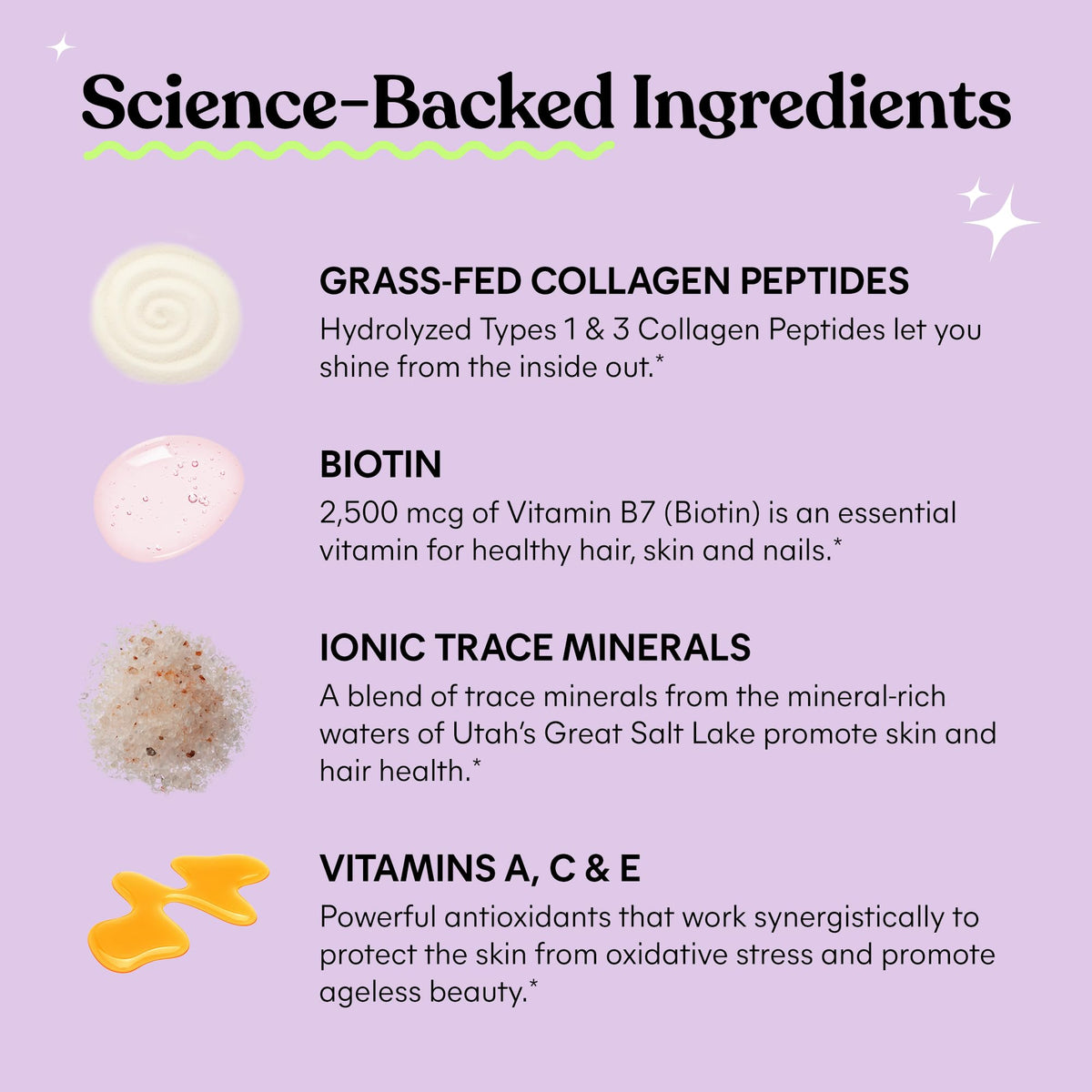 Lemme Glow Collagen Gummies for Strong Nails & Healthy Skin, 30-Day Supply