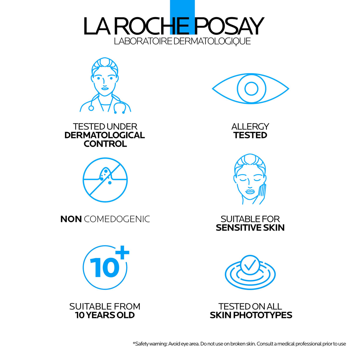 La Roche-Posay Effaclar Salicylic Acid Acne Treatment for Face 1.35 oz