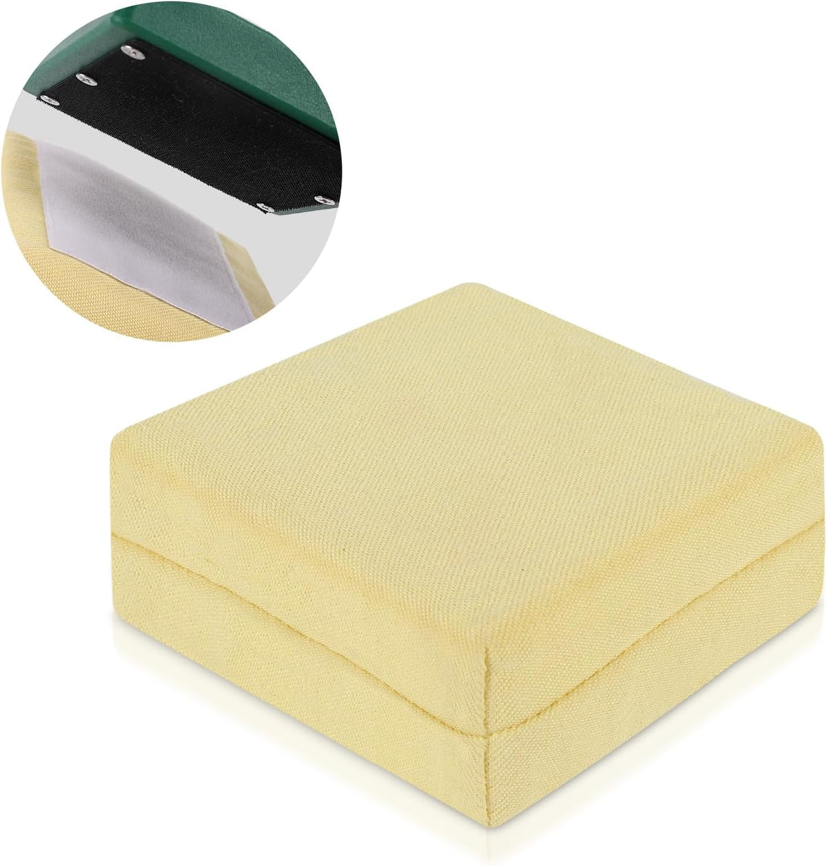 Replaceable BBQ Cleaning Head (No Handle), Safe Replacement Cleaning Pad for Cast Iron/Stainless-Steel Grates