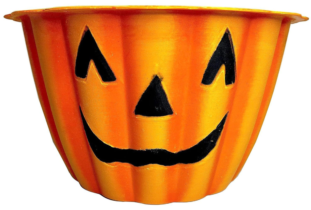 Premium Trick Or Treat Halloween Pumpkin Gift Basket for kids filled with an assortment of the most popular Halloween candy, chocolates, cookies,