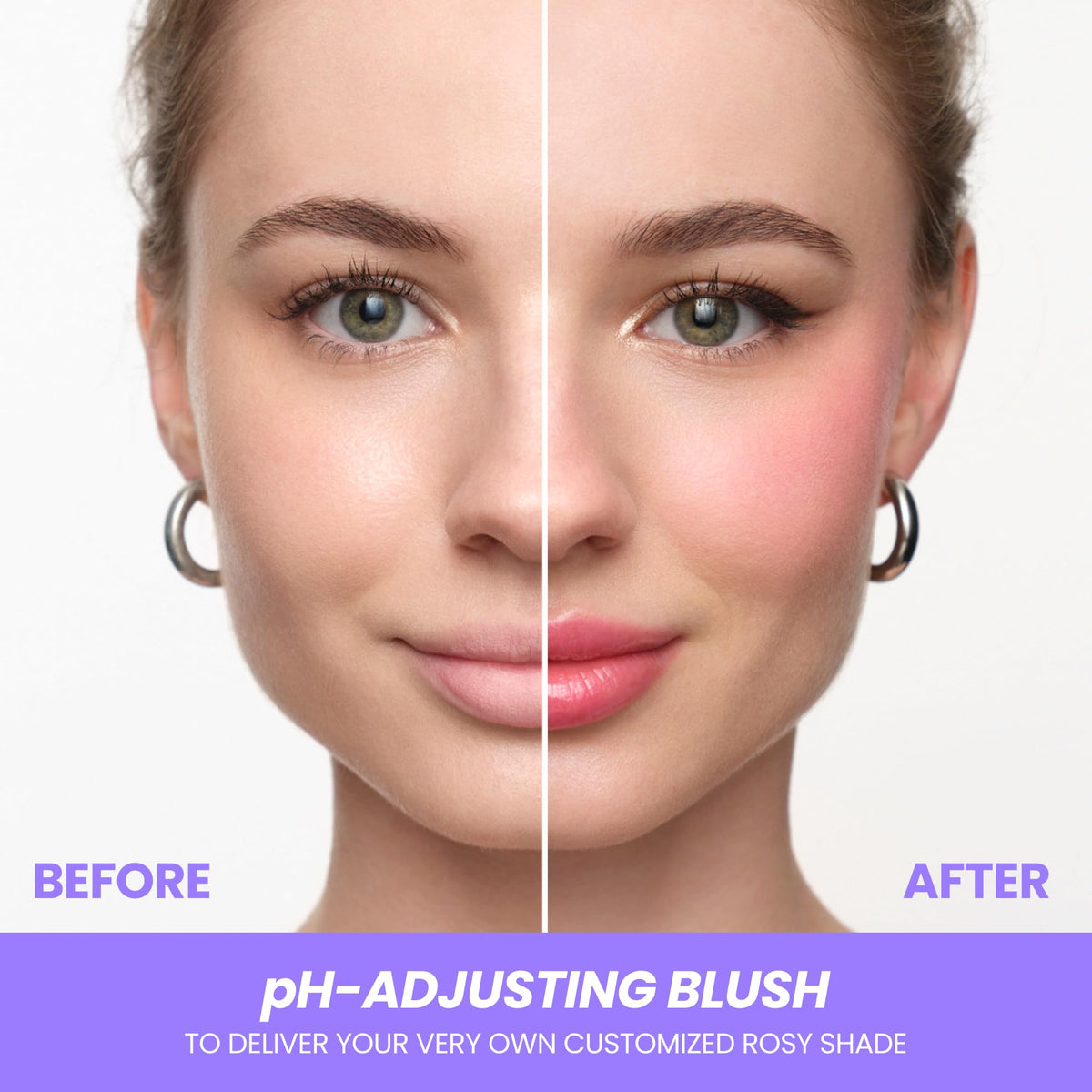 Wonderskin Cream Blush Stick pH-Activated - pHlush Stick, Blush for Cheeks