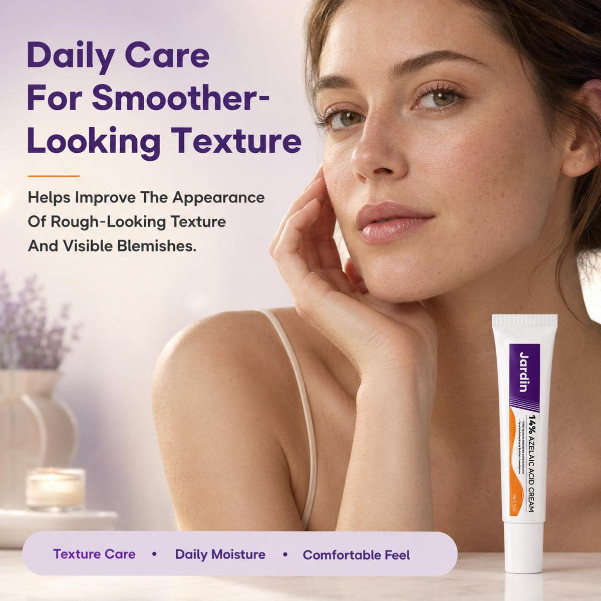 Daily Moisturizing Face Cream With 14% Azelaic Acid & Niacinamide（1 pc）