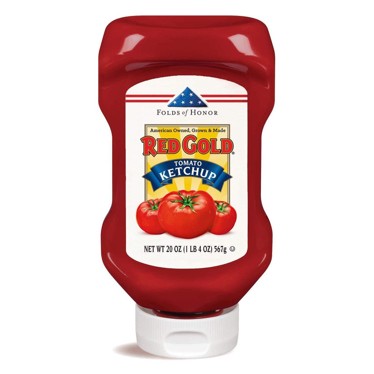 Red Gold Tomato Ketchup, 25 Count - 20oz