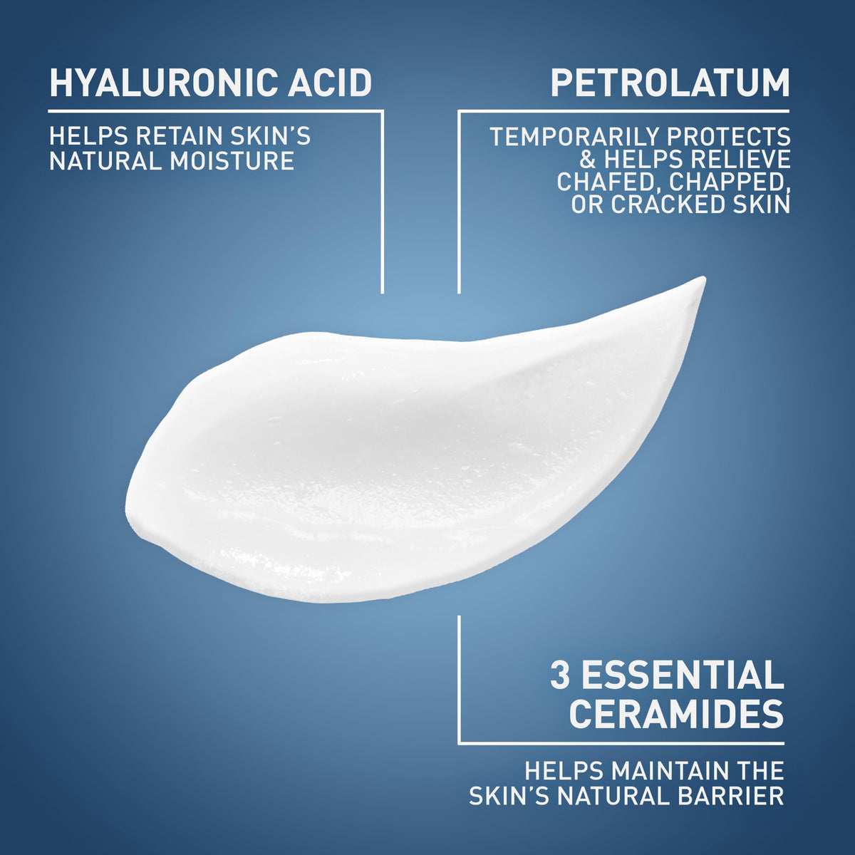 CeraVe Healing Lip Balm, Hydrating Hyaluronic Acid Lip Treatment, 0.7oz