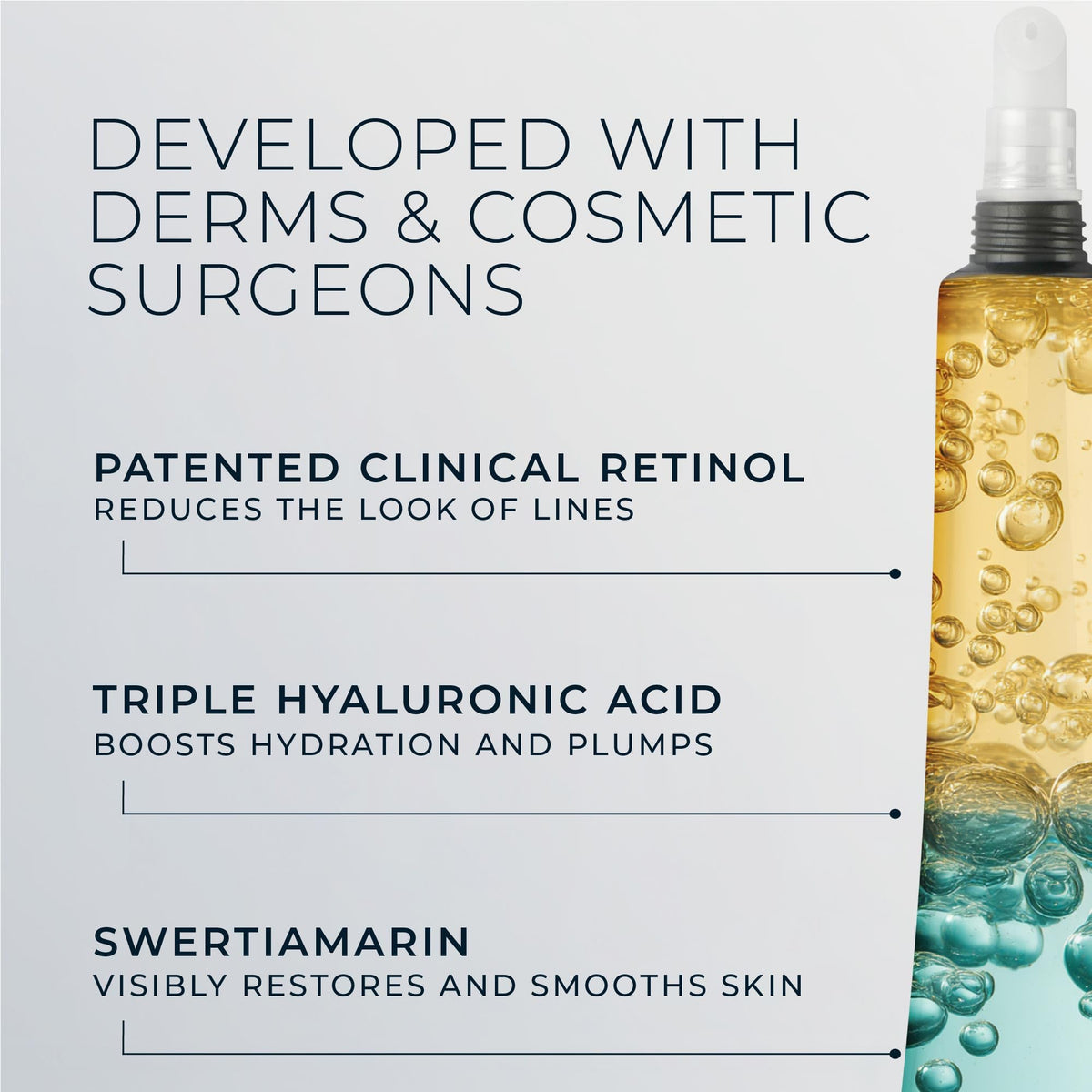 RoC Derm Correxion Fill+Treat Retinol Serum, Deep Wrinkle Filler for Face