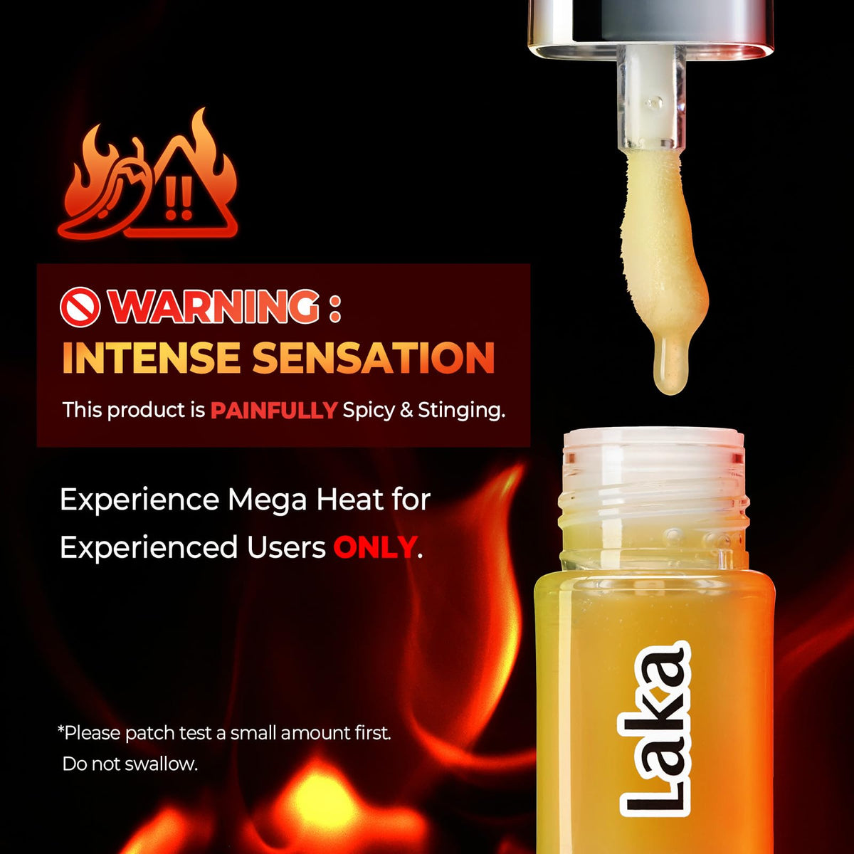 Laka Spicy Lip Plumper - Maximum Strength (#01 Pineapple) 0.14 fl.oz