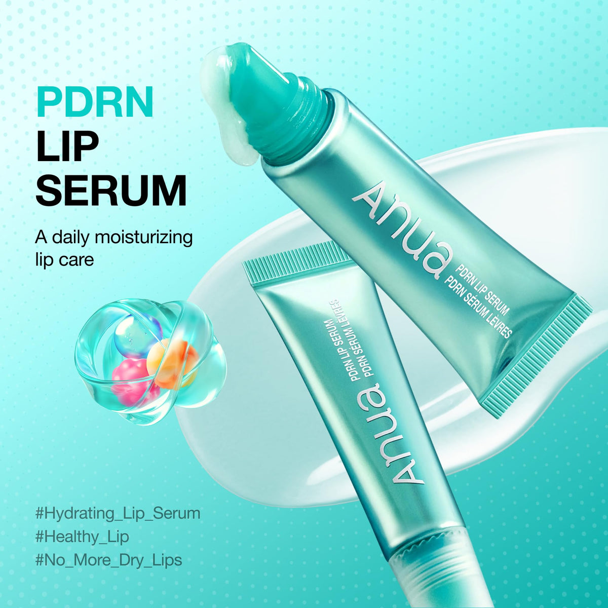 Anua PDRN Lip Serum, 0.33 fl.oz