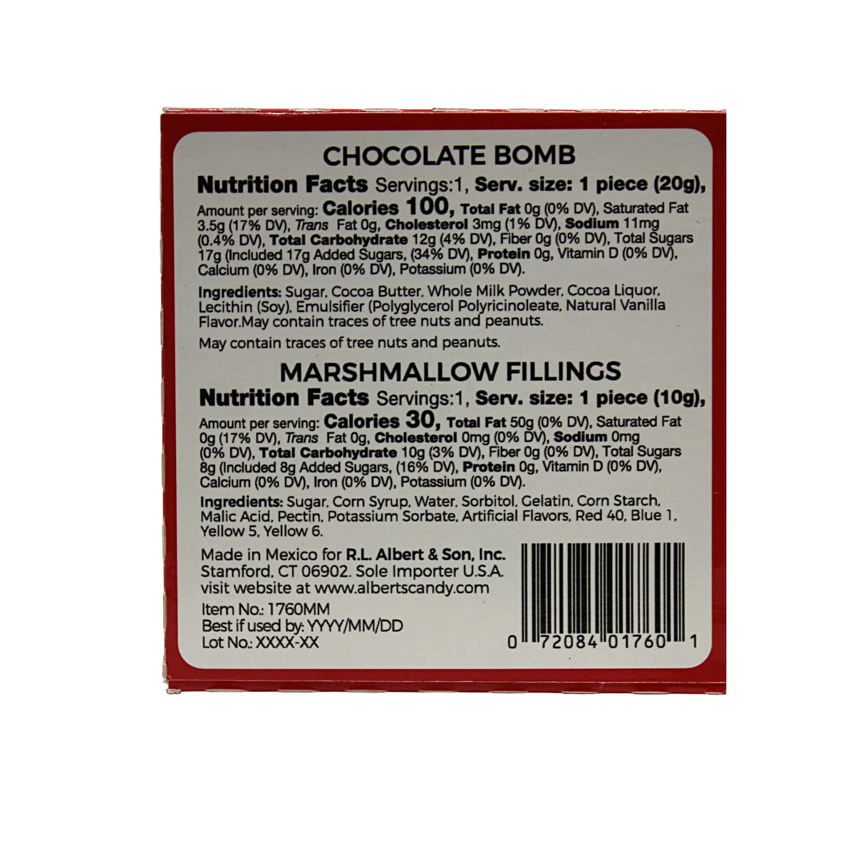 Needzo Christmas Hot Chocolate Melting Balls, Stocking Stuffers Pack of 3