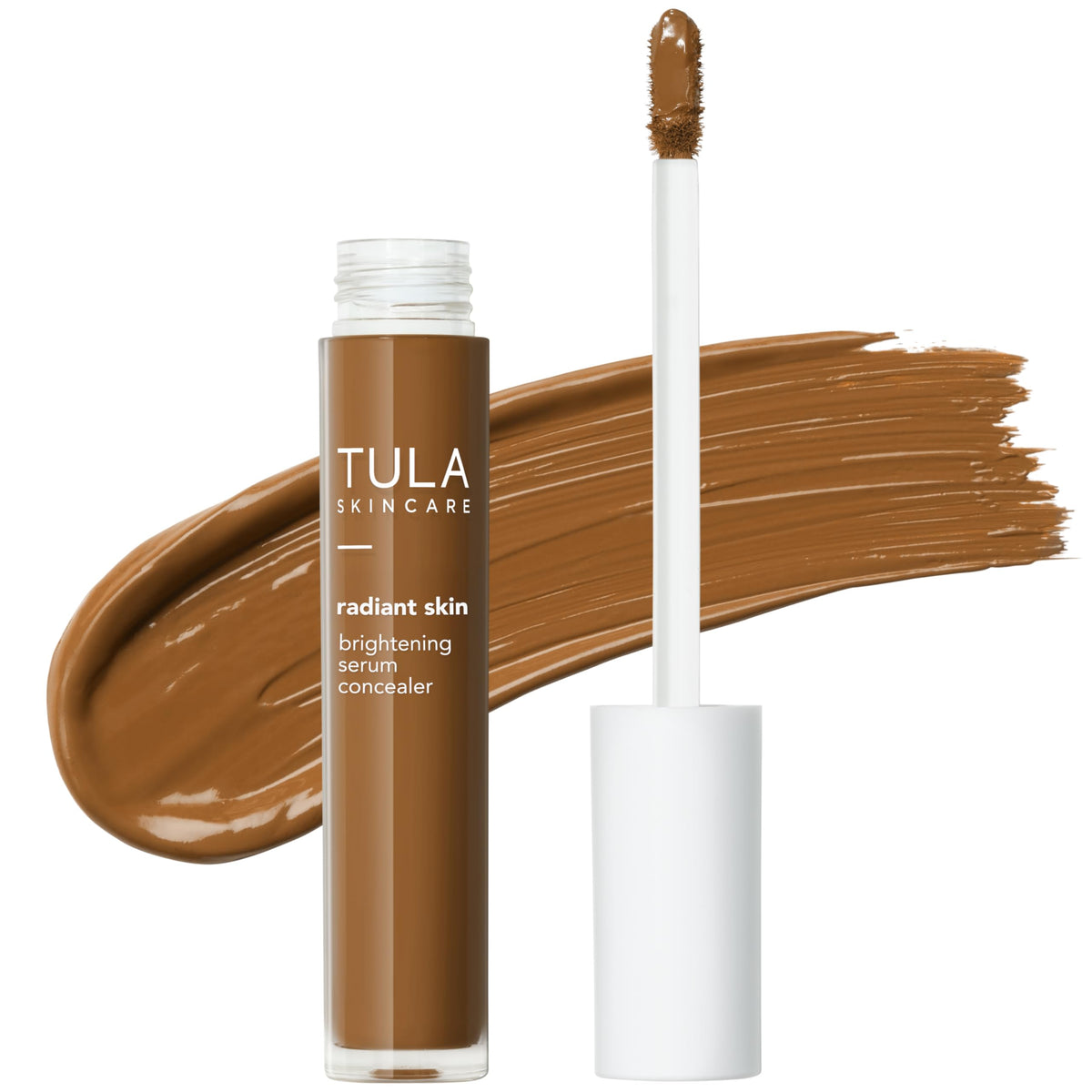TULA Skin Care Radiant Skin Brightening Serum Concealer - Conceals Dark Circles & Discoloration, Longwearing & Crease-Resistant, Brightens the Appearance of Skin Over Time, Shade 170, 0.18 fl oz.