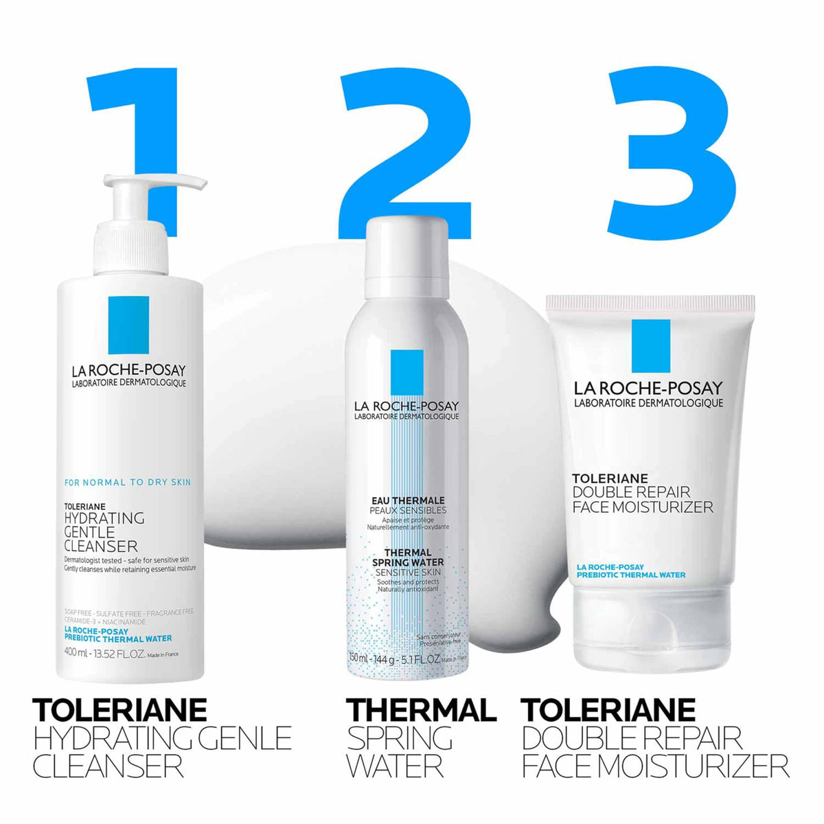 La Roche-Posay Toleriane Hydrating Gentle Facial Cleanser, 13.52oz