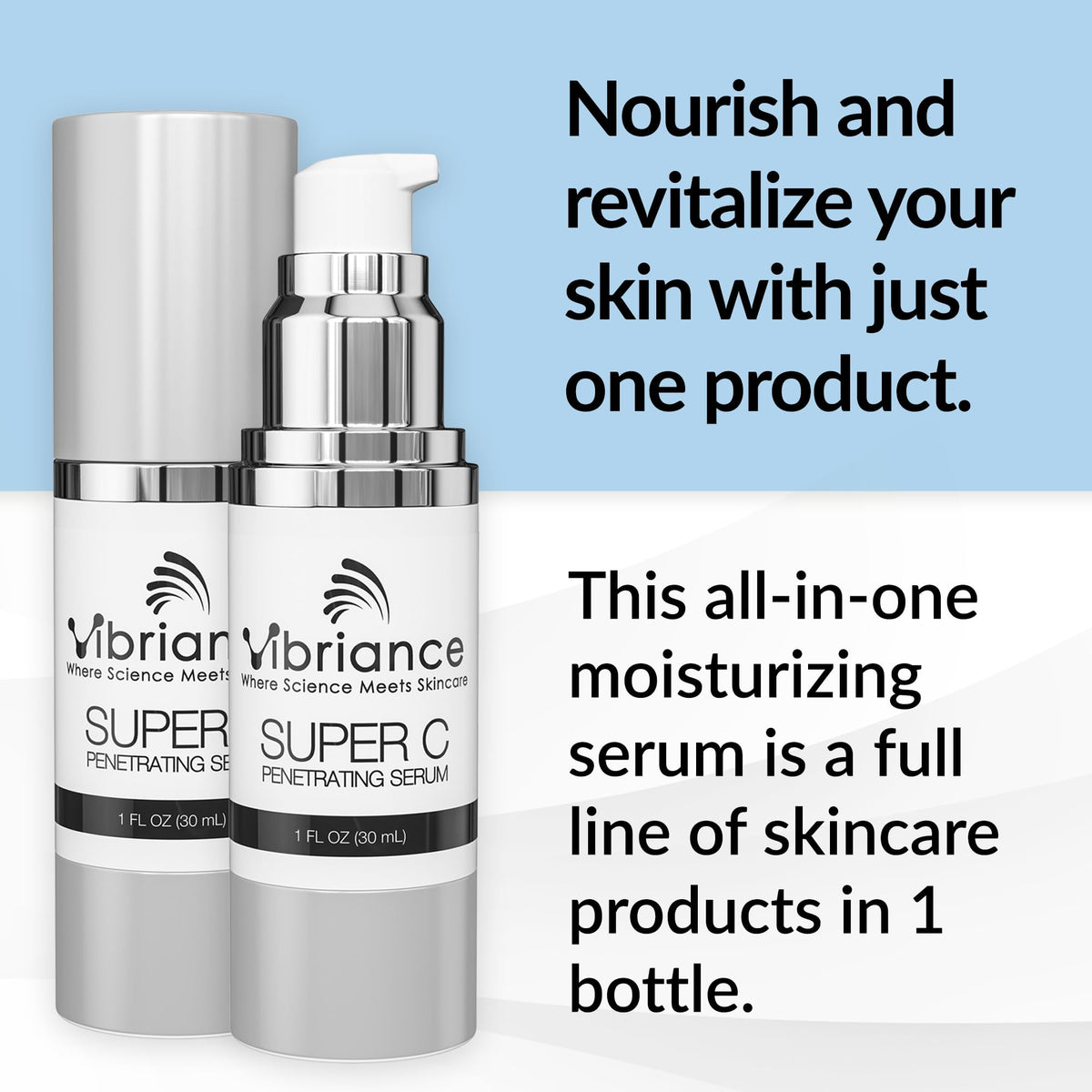 Vibriance Super C Vitamin C Serum for Mature Skin, 1 fl oz
