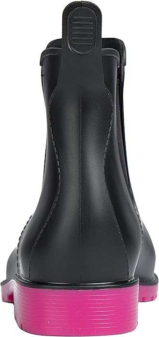 Asgard Women's Ankle Rain Boots Waterproof Chelsea Boots