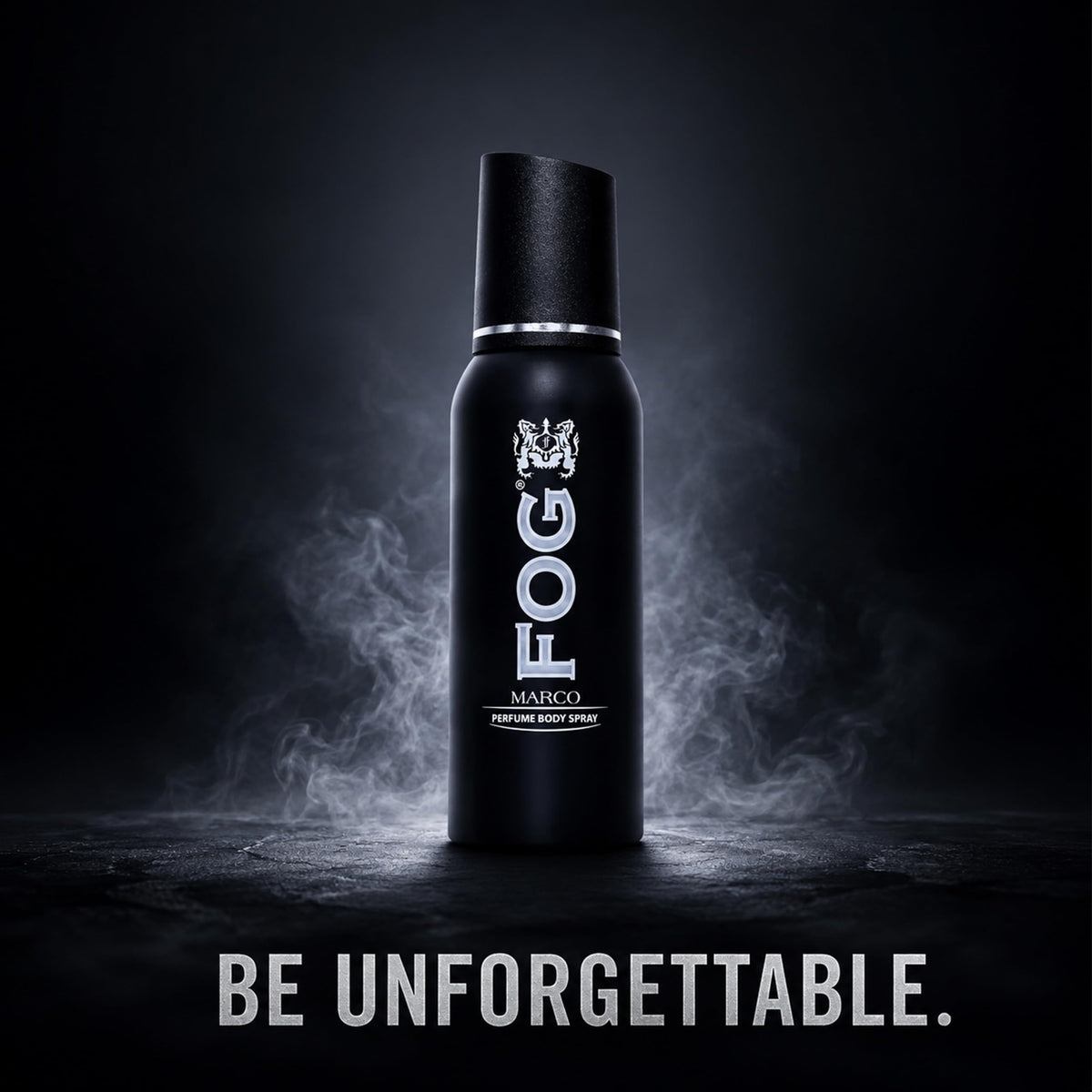 Marco by Fogg - Perfume-Based Mens Body Spray - Fresh Aromatic Fragrance Body Spray - Opens with Citrus Notes of Bergamot, Lemon, Green Apple - 5 oz