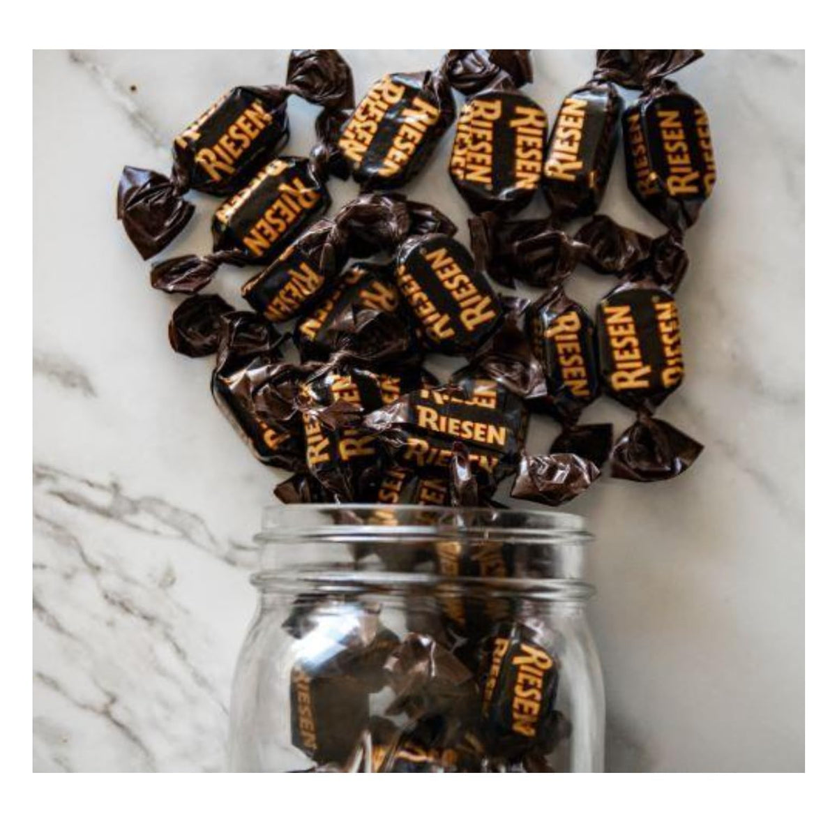 Riesen Chocolate Covered Caramels - Bulk Pack - 1 Pound bag - Delicious Classic Treats that Everyone Loves - Stock Up and Enjoy - Share with Others