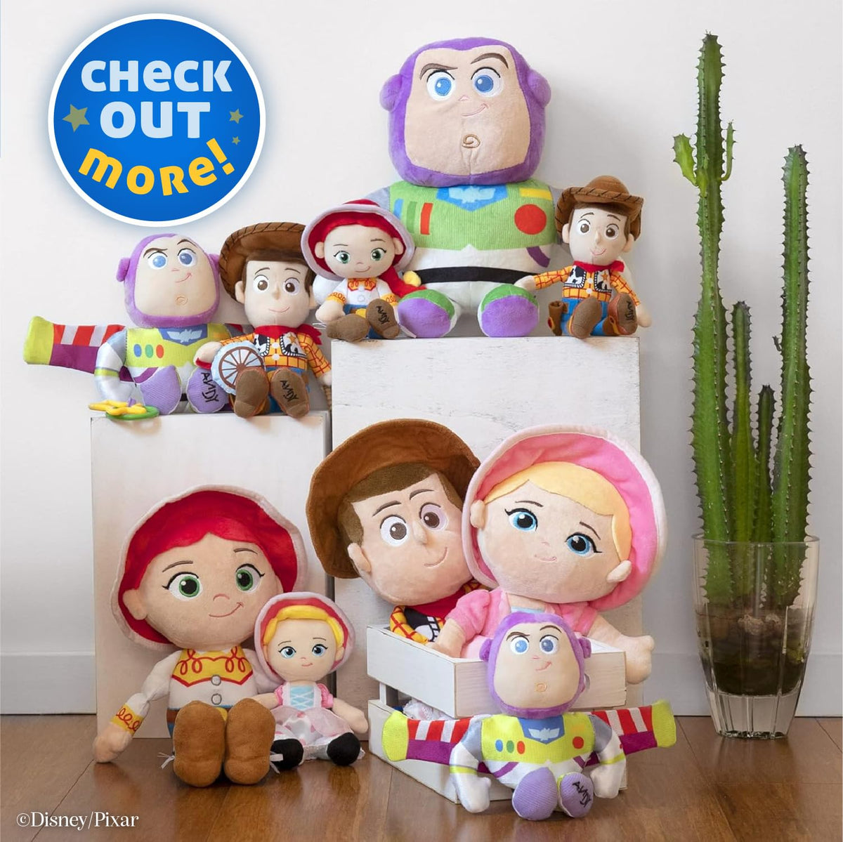 Disney Baby Toy Story Large 8” Stuffed Animal Plush Buzz