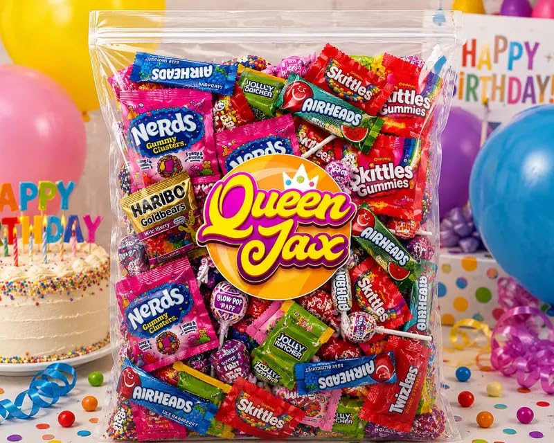 Candy Variety Pack - Assorted Candy Party Mix - 6 LB Bag - Assortment - Individually Wrapped - Bulk - Pinata - Mixed - Deluxe Mix
