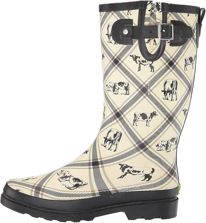 Western Chief Women's Tall Waterproof Rain Boot Outdoor Garden Shoes