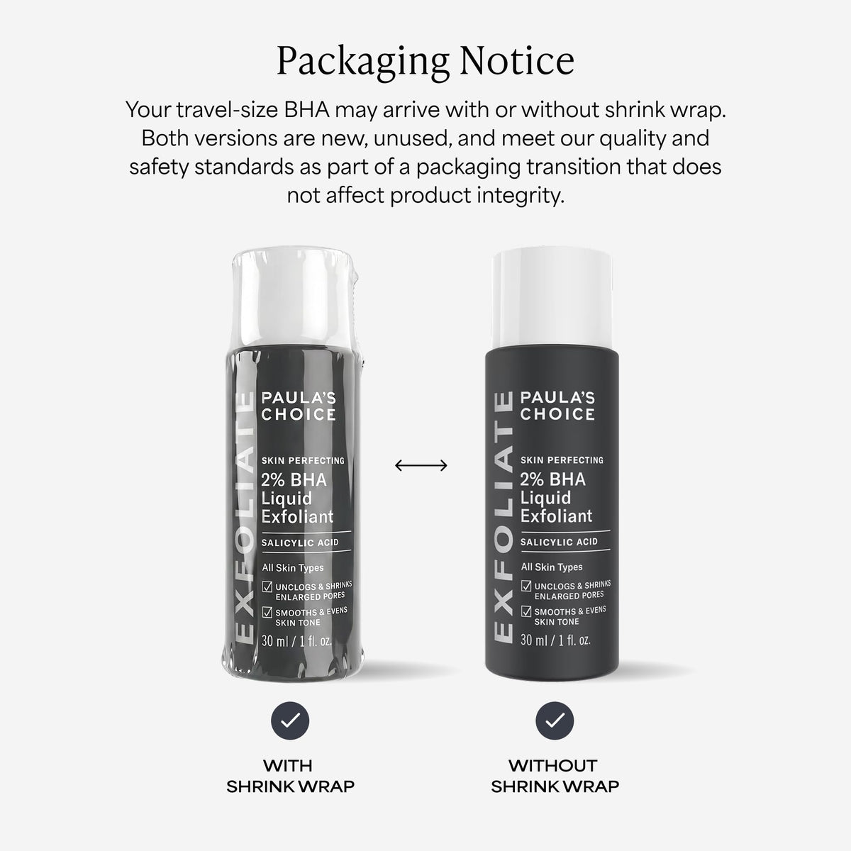 Paula's Choice SKIN PERFECTING 2% BHA Liquid Leave-On Exfoliant, 1 Fl Oz