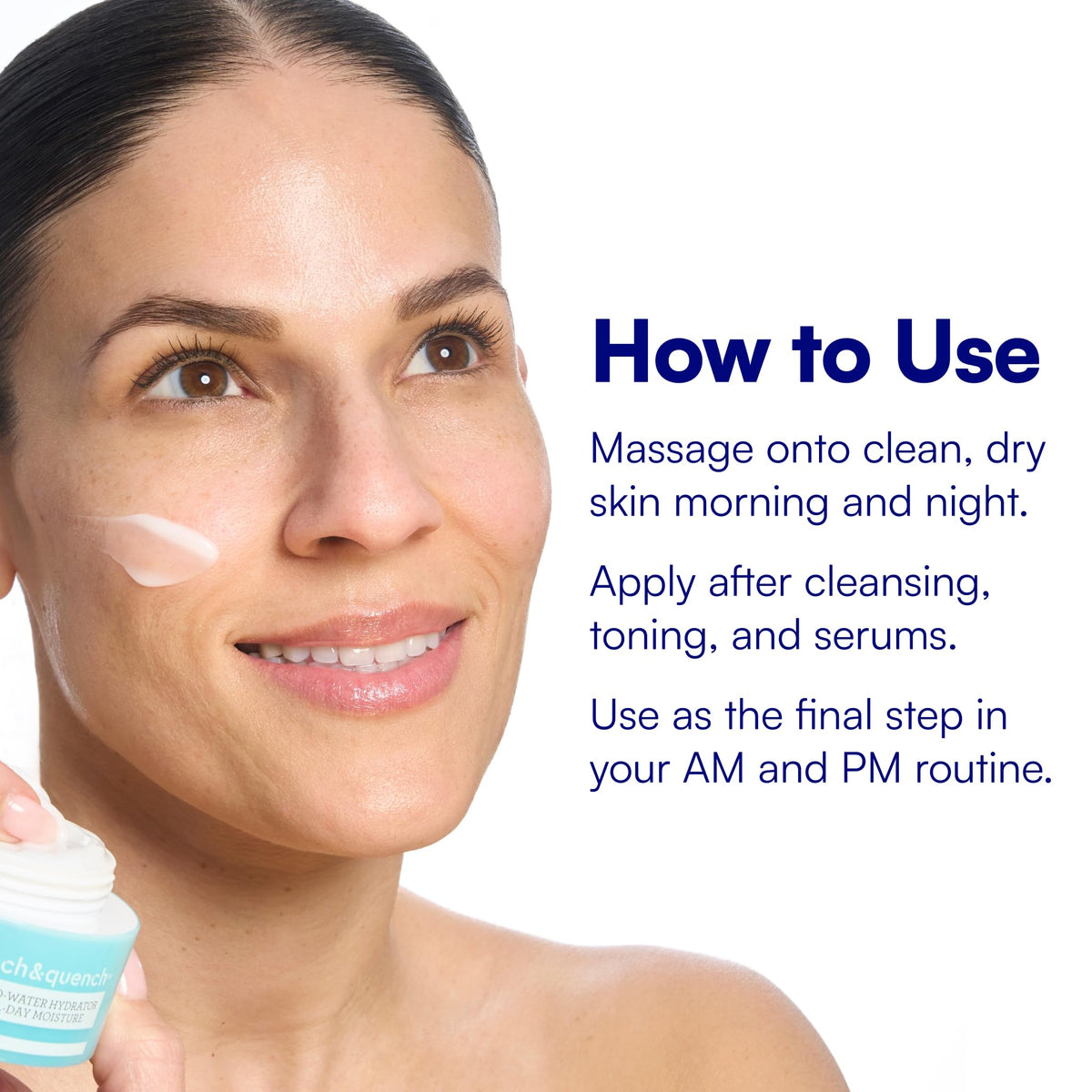 Bliss Drench & Quench Hyaluronic Acid Face Moisturizer - 1 Fl Oz - Skincare