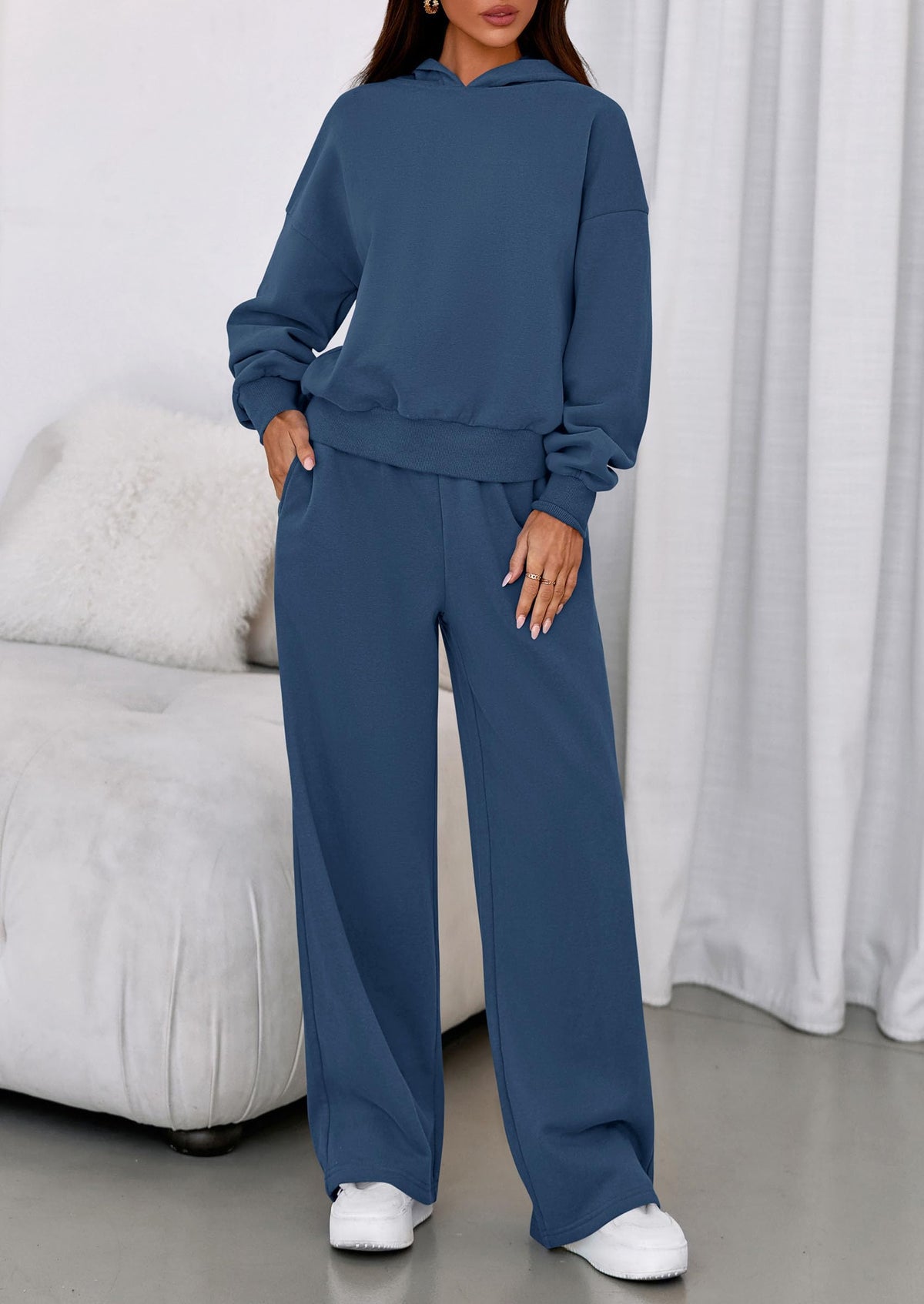 PRETTYGARDEN 2 Piece Lounge Sets for Women Matching Sweatsuits
