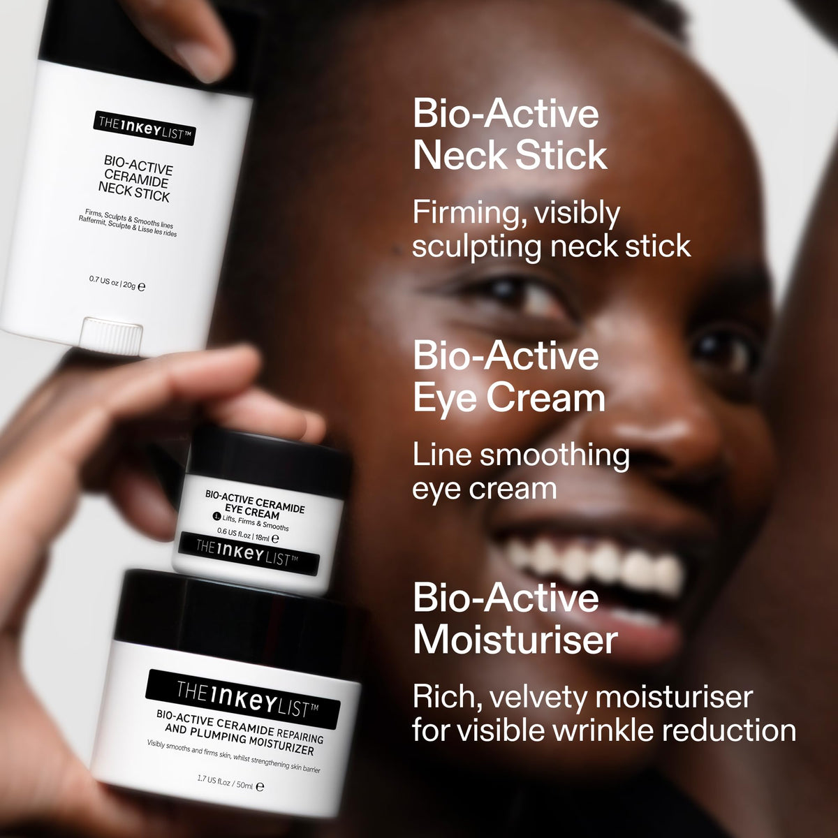 The INKEY List Bioactive Ceramide Neck Stick 20g