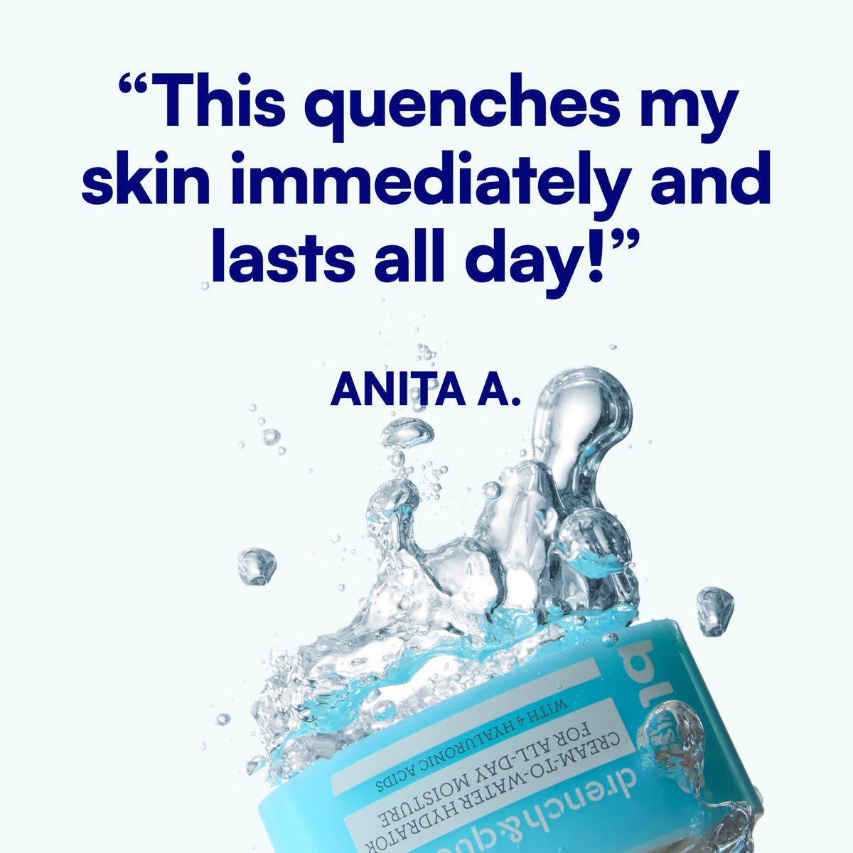 Bliss Drench & Quench Hyaluronic Acid Face Moisturizer - 1 Fl Oz - Skincare