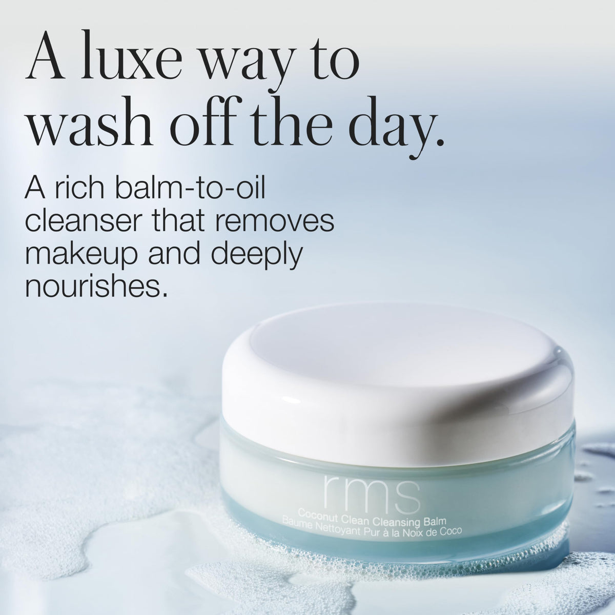 RMS Beauty Coconut Clean Cleansing Balm Makeup Remover, 1.76 oz