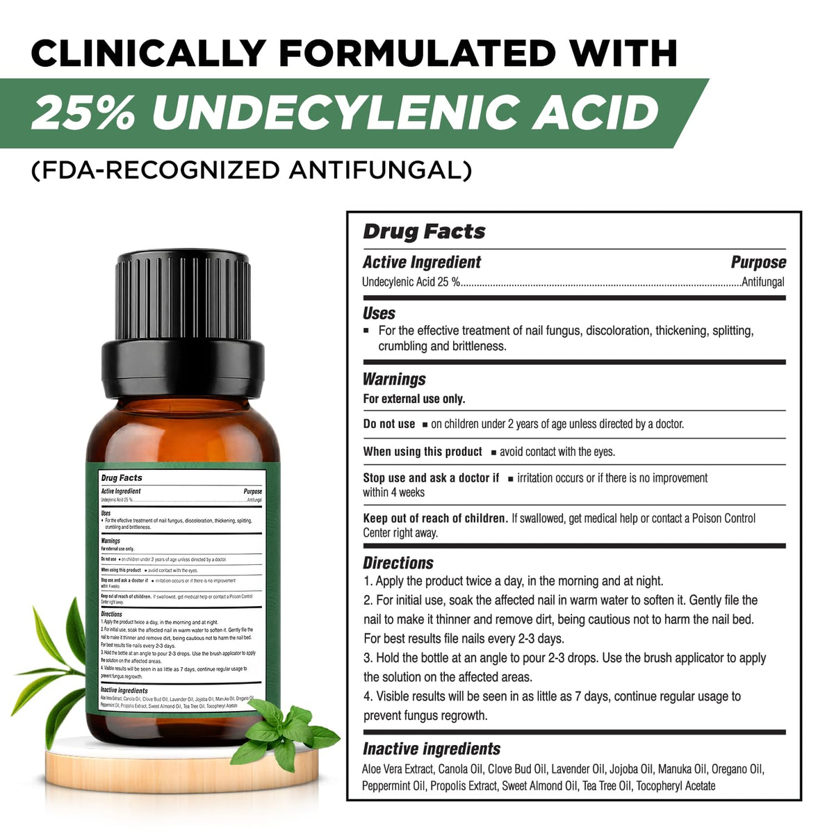 Toenail Fungus Treatment Extra Strength for Ingrown and Discolored Nails