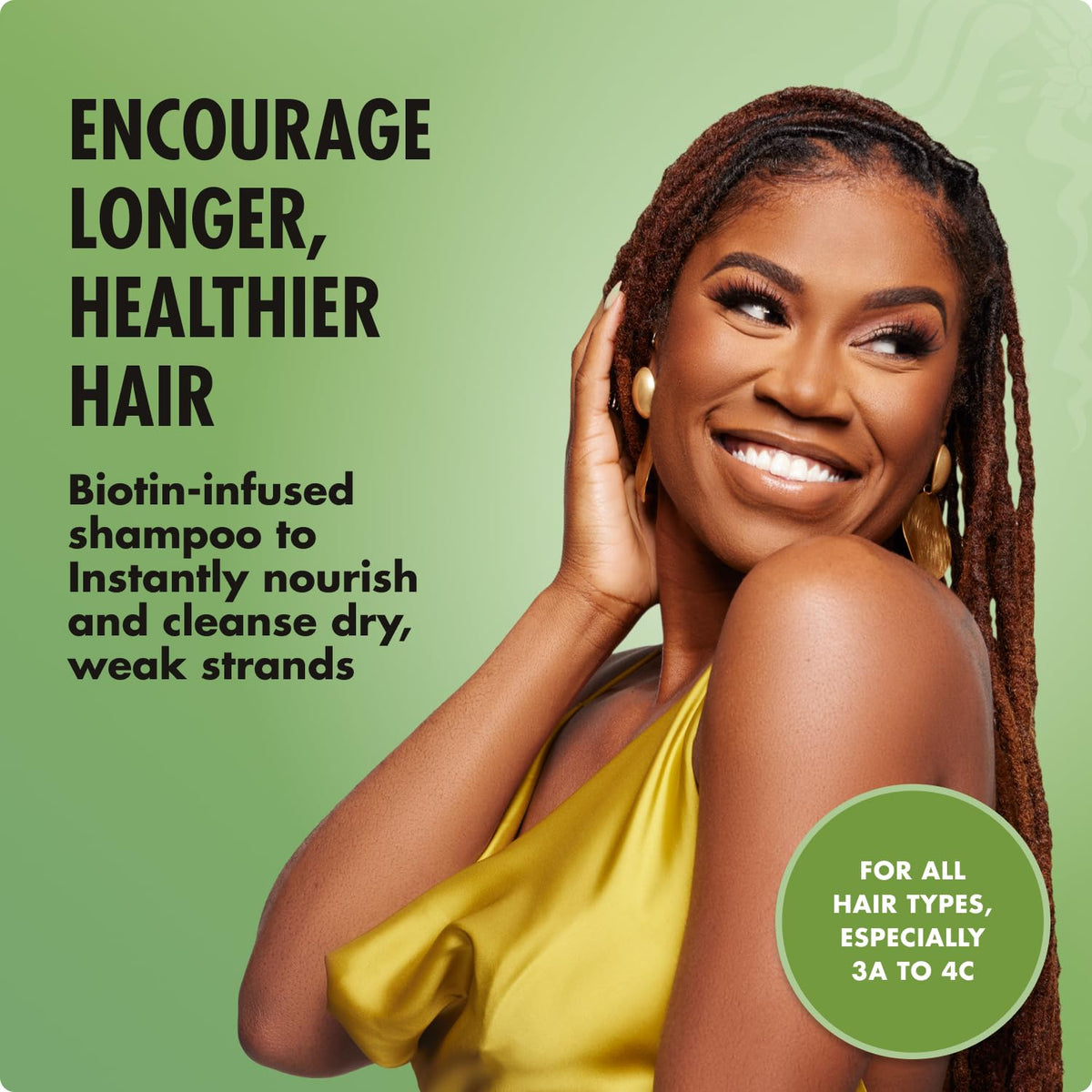 Mielle Organics Rosemary Mint Hair Strengthening Biotin Shampoo - Moisturizing Hair Shampoo for Women and Men to Gently Cleanse, Repair & Protect Strands (20 oz)